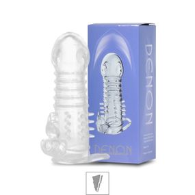 *Capa Peniana Com Vibro e Estimulador 12cm VP (CA051) - Tran... - Pura audácia - Sex Shop online discreta em BH