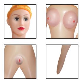 Boneca Inflável Vagina Ânus em Cyber e Vibrador SI (1034-142... - Pura audácia - Sex Shop online discreta em BH