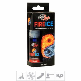 **Excitante Unissex Fire Ice Jatos 15ml (12215) - Padrão - Pura audácia - Sex Shop online discreta em BH