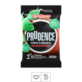 Preservativo Prudence Cores e Sabores Extra Grande 3un Moran... - Pura audácia - Sex Shop online discreta em BH