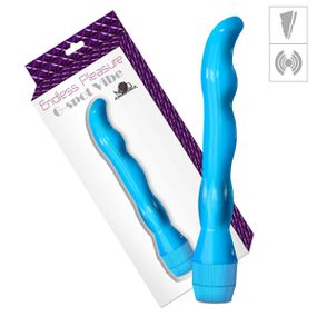 *Vibrador G-Spot Ponto G 16X7cm VP (MV010-14306) - Azul - Pura audácia - Sex Shop online discreta em BH