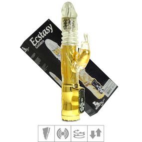 *Vibrador Vai e Vem Rabbit Ecstasy Golden (Y-13-16244) - Dou... - Pura audácia - Sex Shop online discreta em BH