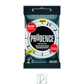 Preservativo Prudence Sensações Texturizado Retardante 3un (... - Pura audácia - Sex Shop online discreta em BH