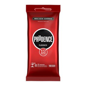 Preservativo Prudence Clássico 12un (17346) - Padrão - Pura audácia - Sex Shop online discreta em BH