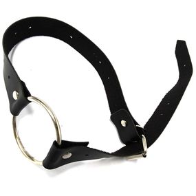 Mordaça Com Argola (17591-MCAP115) - Preto - Pura audácia Sex Shop discreta em BH