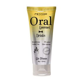 Gel Comestível Oral Gourmet Drinks Hot 45g (17799) - Gin Vê... - Pura audácia Sex Shop discreta em BH