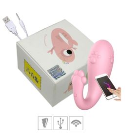 Vibrador Recarregável Miao (17843) - Rosa - Pura audácia Sex Shop discreta em BH