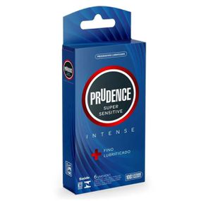 Preservativo Prudence Super Sensitive Intense 6un (17889) - ... - Pura audácia Sex Shop discreta em BH
