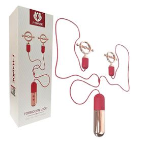 Grampos Para Mamilo Com Vibro Forbidden Lock SI - (4030) - P... - Pura audácia Sex Shop discreta em BH