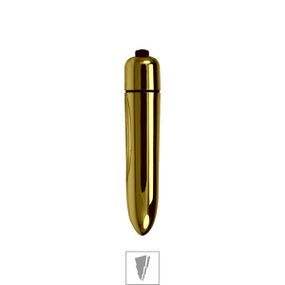 *Cápsula Vibratória Bullet Bateria LR44 SI (5164) - Dourado... - Pura audácia - Sex Shop online discreta em BH