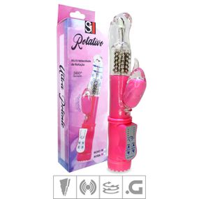 Vibrador Rotativo Ponto G SI (5167) - Rosa - Pura audácia - Sex Shop online discreta em BH