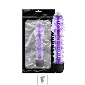 Vibrador Com Capa e Cerdas SI (5086-ST337) - Roxo - Pura audácia Sex Shop discreta em BH