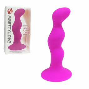 *Plug Pretty Love Sturdy SI (5398) - Magenta - Pura audácia - Sex Shop online discreta em BH