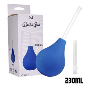 Ducha Higiênica Rectal Syringe 230ml SI (5478) - Azul - Pura audácia - Sex Shop online discreta em BH