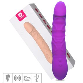 Vibrador Rotativo Recarregável King SI (5596) - Roxo - Pura audácia Sex Shop discreta em BH