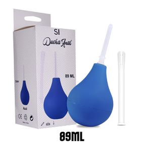 Ducha Higiênica Rectal Syringe 89ml SI (5604) - Azul - Pura audácia - Sex Shop online discreta em BH