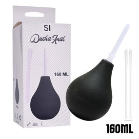 Ducha Higiênica Rectal Syringe 160ml SI (5605) - Preto - Pura audácia - Sex Shop online discreta em BH