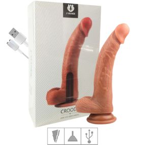 Prótese 16x12cm Com Vibro Ventosa e Escroto Croods SI - (641... - Pura audácia Sex Shop discreta em BH
