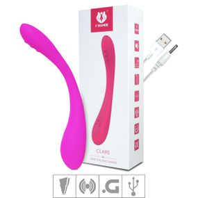 .Vibrador Ponto G Recarregável Clare SI (6692) - Rosa - Pura audácia Sex Shop discreta em BH