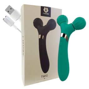 Vibrador Ponto G Twig SI (6908) - Verde - Pura audácia Sex Shop discreta em BH