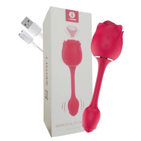 Estimulador Recarregável Formato de Rosa Immortal Flower 3 S... - Pura audácia Sex Shop discreta em BH