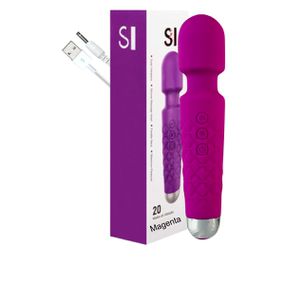 Massageador Recarregável Varinha Mágical SI (7167) - Roxo - Pura audácia Sex Shop discreta em BH