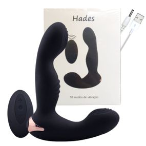 Estimulador De Próstata Recarregável Hades SI (7352) - Preto... - Pura audácia Sex Shop discreta em BH