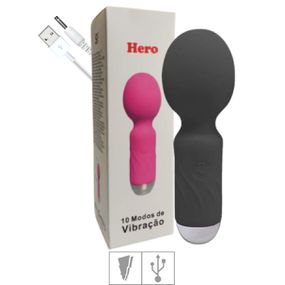 Massageador Varinha Mágica Mini Hero SI (7876) - Preto - Pura audácia Sex Shop discreta em BH