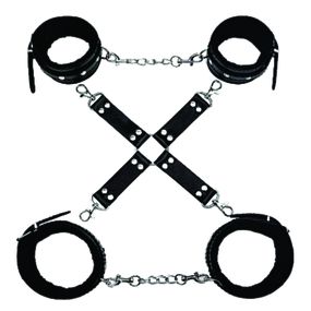 Kit Algema Distanciadora Para Punhos e Tornozelos (8126) - P... - Pura audácia Sex Shop discreta em BH