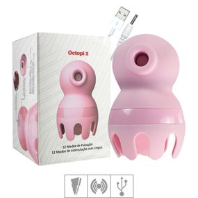 Vibrador Com Pulsação Recarregável Octopi 2 SI (8249) - Ros... - Pura audácia - Sex Shop online discreta em BH