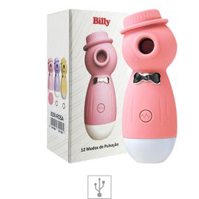 Vibrador Com Pulsação Recarregável Billy SI (8250) - Rosa - Pura audácia - Sex Shop online discreta em BH