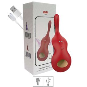 Vibrador de Calcinha Via APP Déli SI (8287) - Vermelho - Pura audácia Sex Shop discreta em BH