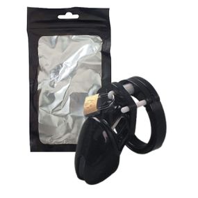 Cinto de Castidade em Silicone SI (8812) - Preto - Pura audácia Sex Shop discreta em BH