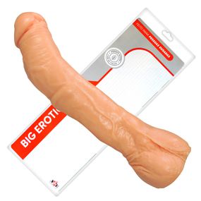 Prótese 23x18cm Com Escroto Monster (ADAO30) - Bege - Pura audácia - Sex Shop online discreta em BH