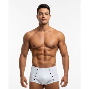 Cueca Garçon (RO062) - Branco - Pura audácia Sex Shop discreta em BH