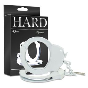 Algema em Metal Hard (CSA109M-HA109M) - Branco - Pura audácia - Sex Shop online discreta em BH