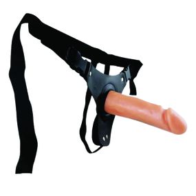 Cinta Com Prótese 17x14cm (CTM10) - Bege - Pura audácia Sex Shop discreta em BH