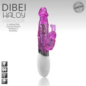 *Vibrador Rotativo Recarregável Haloy Multivibrações VP (DB0... - Pura audácia - Sex Shop online discreta em BH