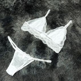 Conjunto Claudia (DR4532) - Branco - Pura audácia - Sex Shop online discreta em BH