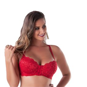 *Soutien Duanip Com Bojo e Fecho Frontal (DU714) - Vermelho - Pura audácia Sex Shop discreta em BH