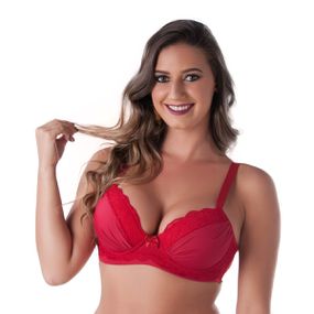 *Soutien Duanip Com Bojo (DU786) - Vermelho - Pura audácia Sex Shop discreta em BH