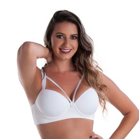 *Soutien Duanip Com Bojo e Alça Dupla (DU796) - Branco - Pura audácia Sex Shop discreta em BH