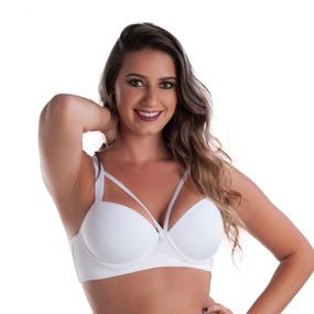 *Soutien Duanip Com Bojo e Alça Dupla (DU796) - Branco - Pura audácia - Sex Shop online discreta em BH