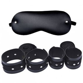 *Kit Bondage Em Courvin Dominatrixxx (DX518) - Preto - Pura audácia - Sex Shop online discreta em BH