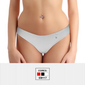 *Calcinha Exibida (EB117) - Branco - Pura audácia - Sex Shop online discreta em BH