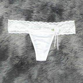 *Calcinha Exibida (EB120) - Branco - Pura audácia - Sex Shop online discreta em BH