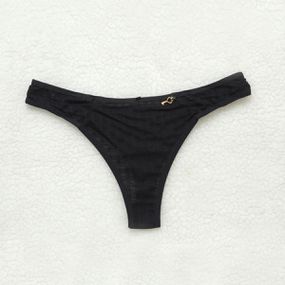 *Calcinha Exibida (EB133) - Preto - Pura audácia Sex Shop discreta em BH