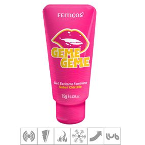 Excitante Feminino Geme Geme 15g (FE9891) - Chiclete - Pura audácia Sex Shop discreta em BH