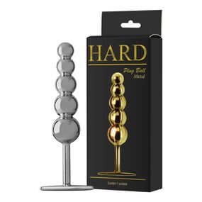 Plug de Metal Ball (HA124) - Cromado - Pura audácia - Sex Shop online discreta em BH