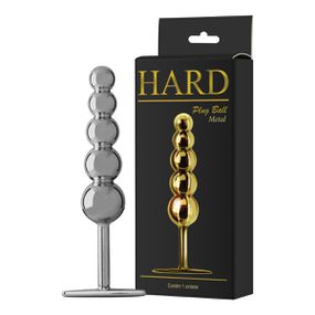 Plug de Metal Ball (HA124) - Cromado - Pura audácia Sex Shop discreta em BH